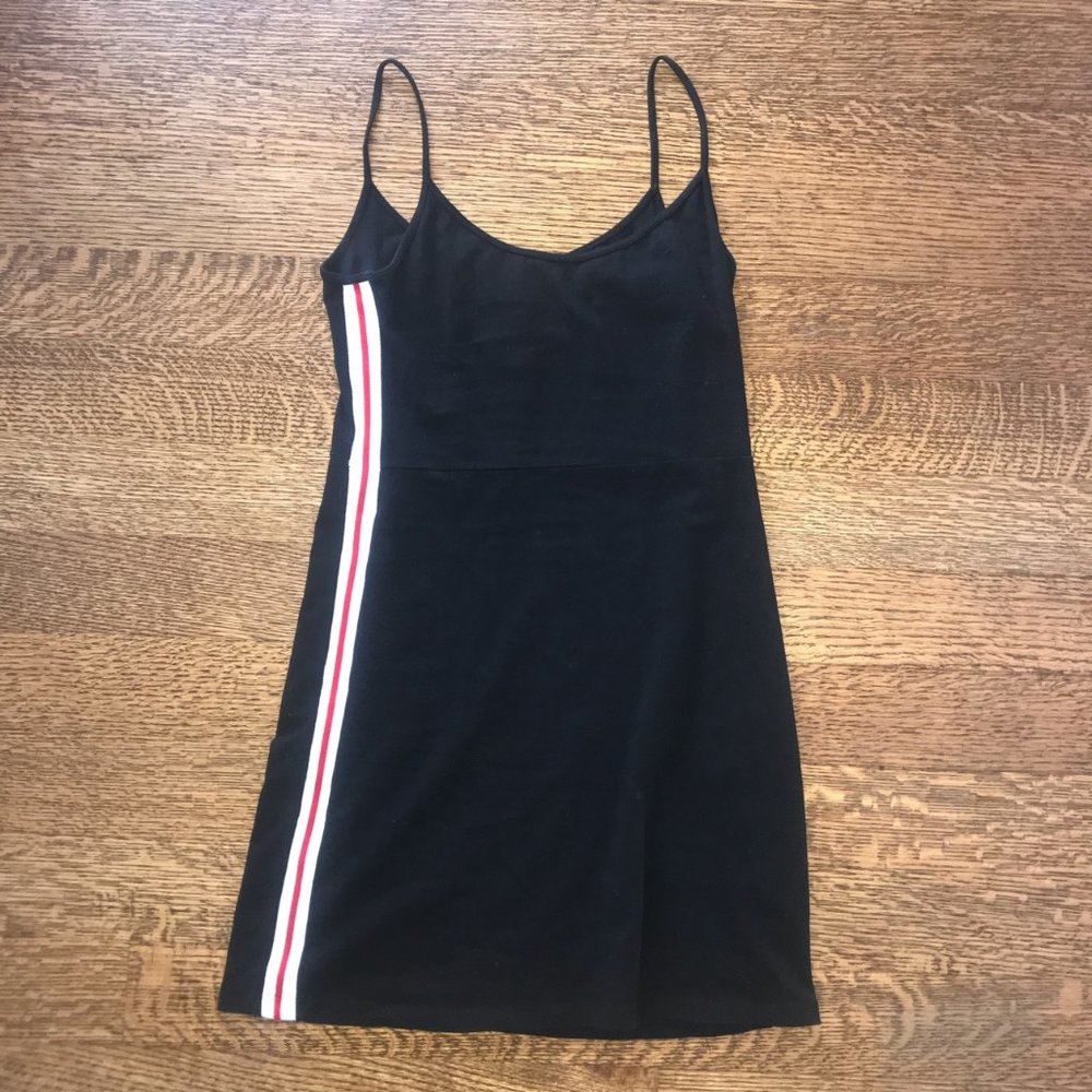 Racer Stripe Mini Bodycon from Brandy
